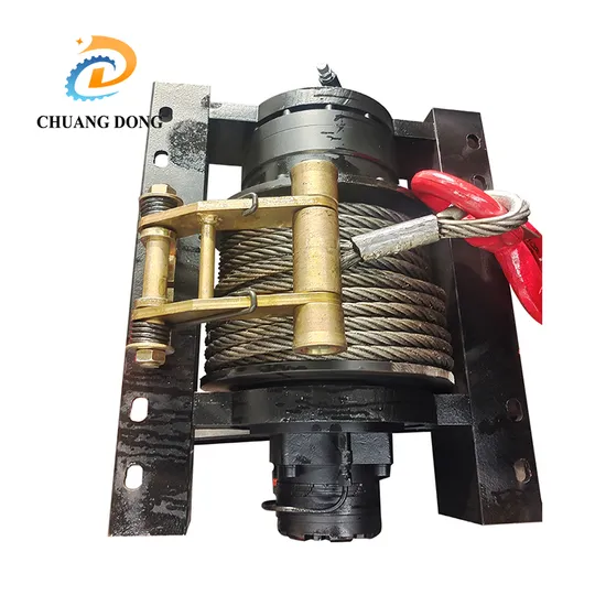 Hydraulische Einzeltrommel-Schlepperwinde mit Planetengetriebe