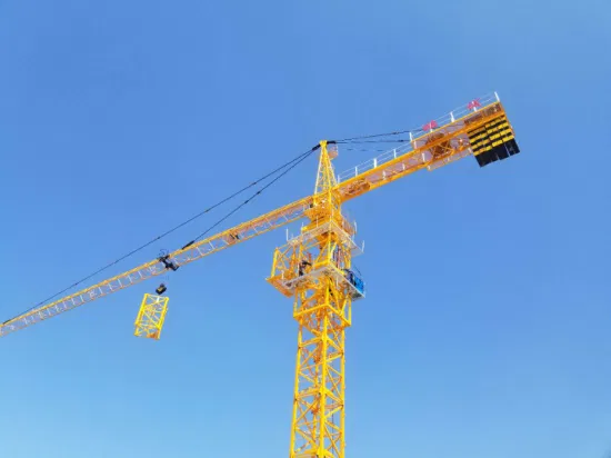 Chinesischer Turmdrehkranhersteller Suntec Construction Turmdrehkran mit einer Auslegerlänge von 60 Metern und 8 Tonnen Qtz80
