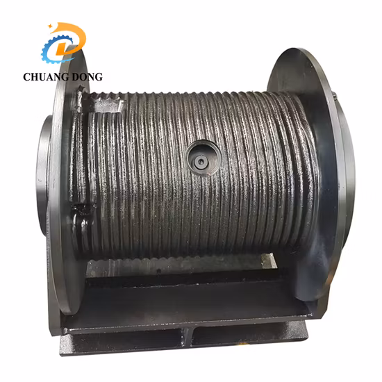 Günstige Hochleistungs-Hydraulikwinde 40 Tonnen elektrisches Horizontalziehen für Minenausrüstung